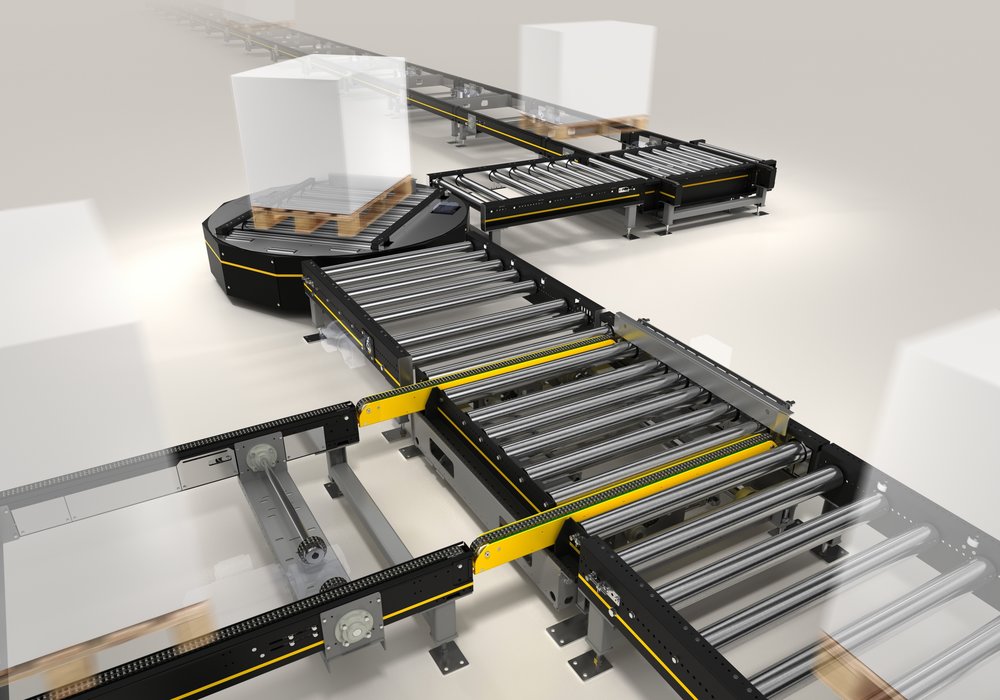 Modularität für die automatisierte Palettenförderung